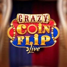 Crazy Coin Flip logo – Slots by Evolution at LeoVegas Casino