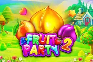 Fruit Party 2 slot icon by Pragmatic Play, available at LeoVegas Casino