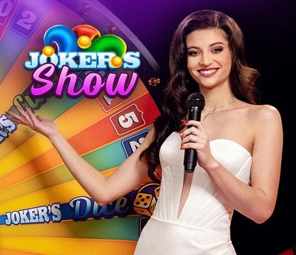 Joker’s Show game by Skywind Group – logo hosted on LeoVegas Casino