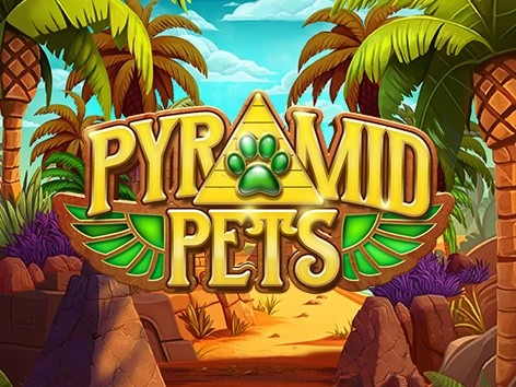 Slots logo of Pyramid Pets from Play&#039;n GO at LeoVegas Casino