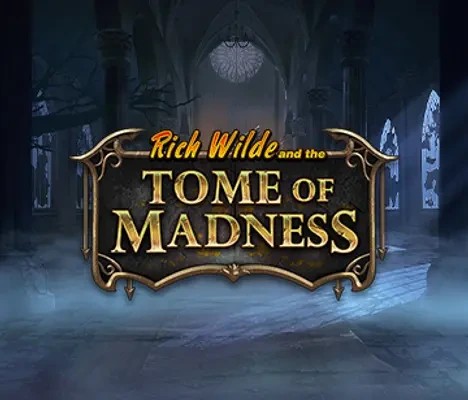 Tome of Madness slot visual from Play&#039;n GO available on casinoleovegas.it