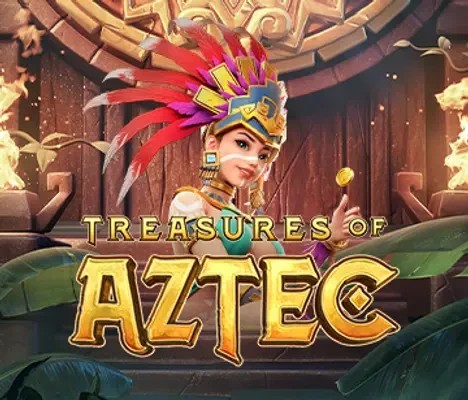 Treasures of Aztec logo by PG Soft LeoVegas Casino